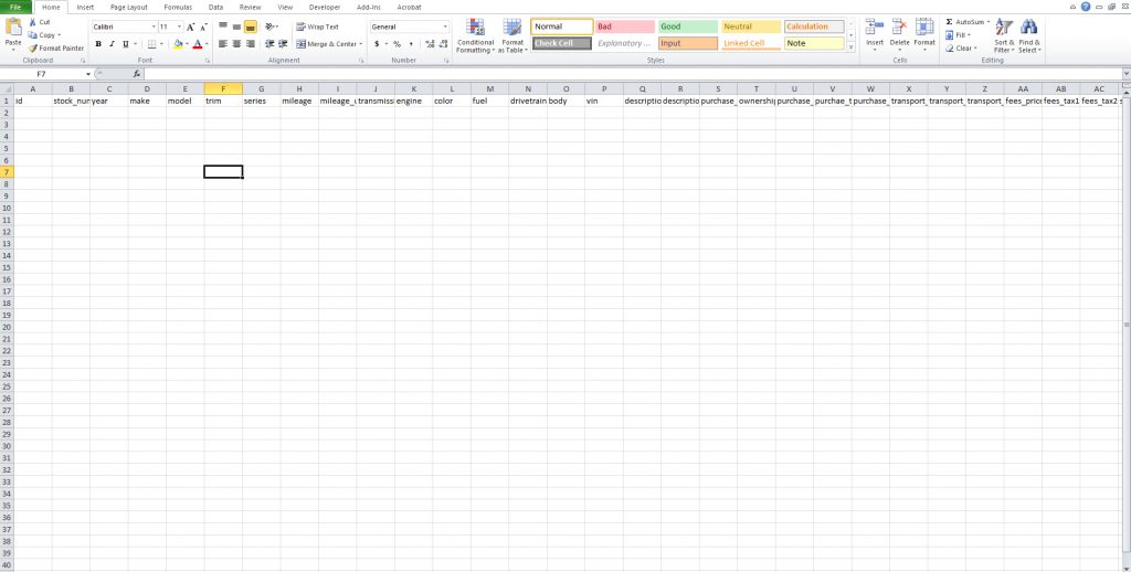 How to: Importing your vehicle inventory into AutoPro