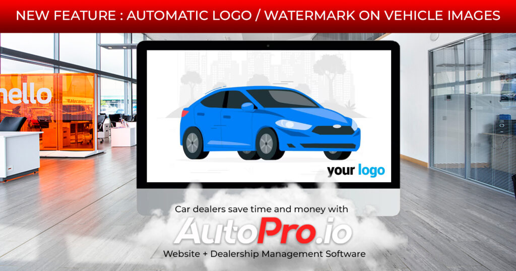 New Feature: Automatic Vehicle Image Watermarks