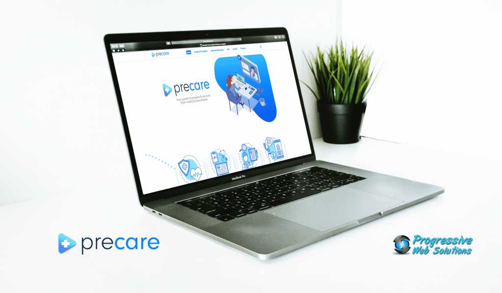 Precare.ca website redesign