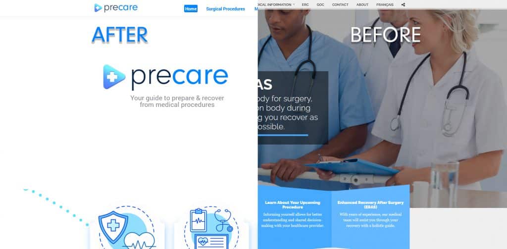 precare before after progressive web solutions