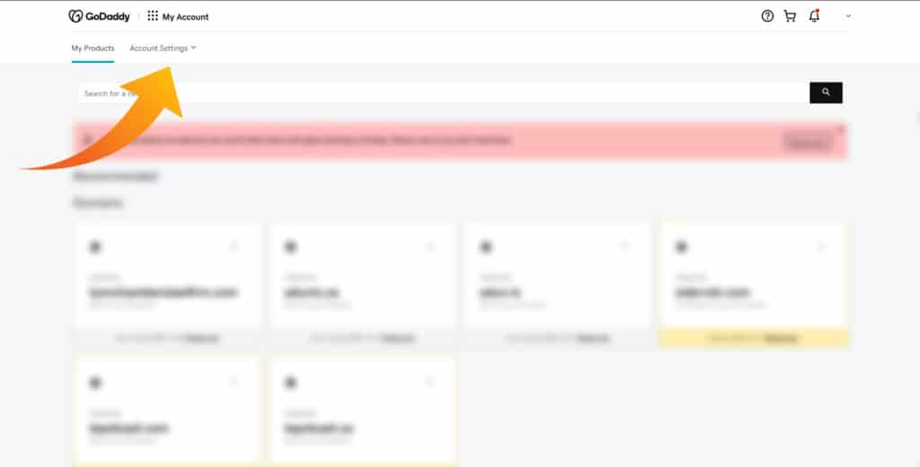 progressive web solutions go daddy delegate access step 2